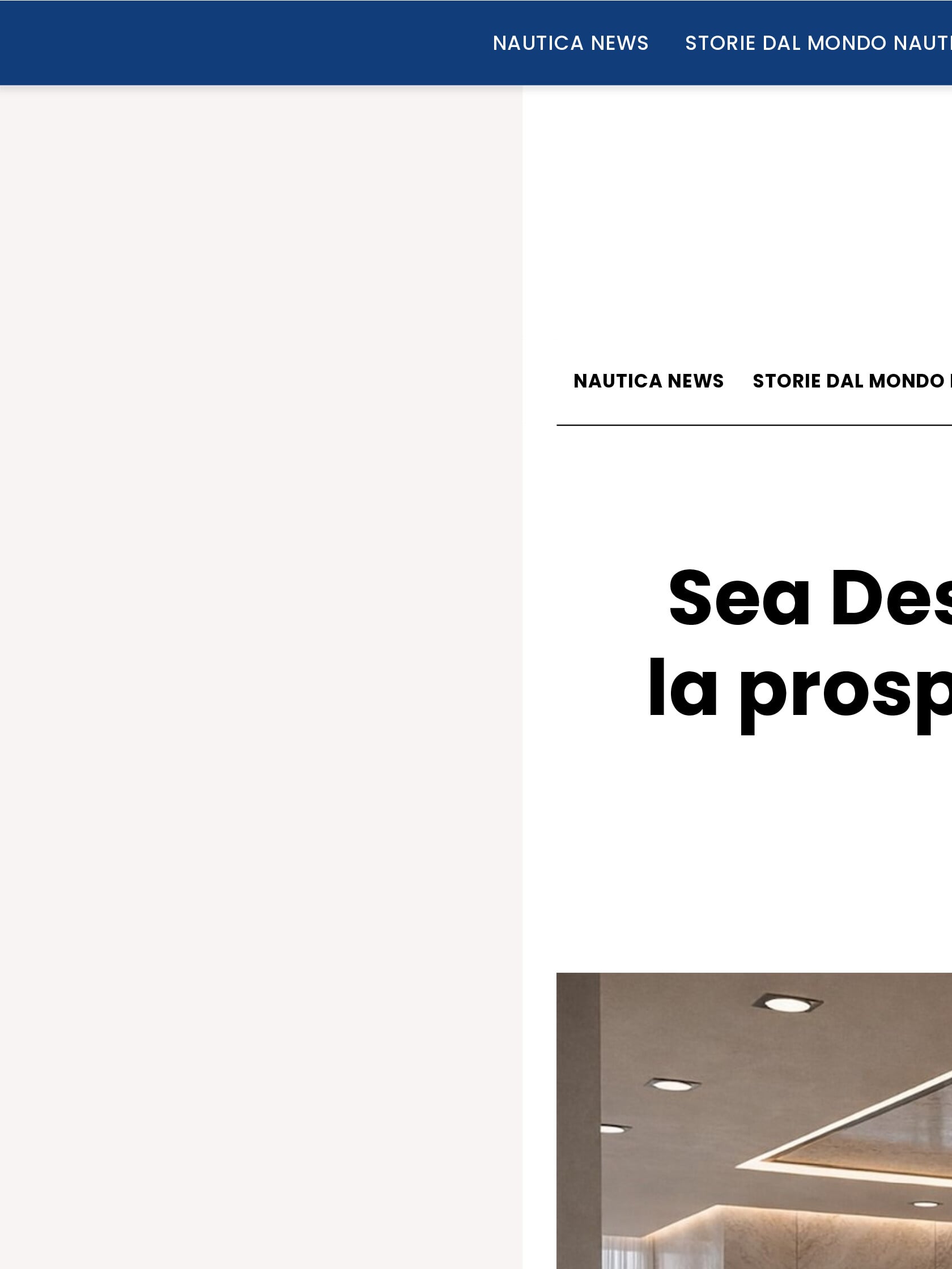 Sea Design Award 2026 Verga 1958