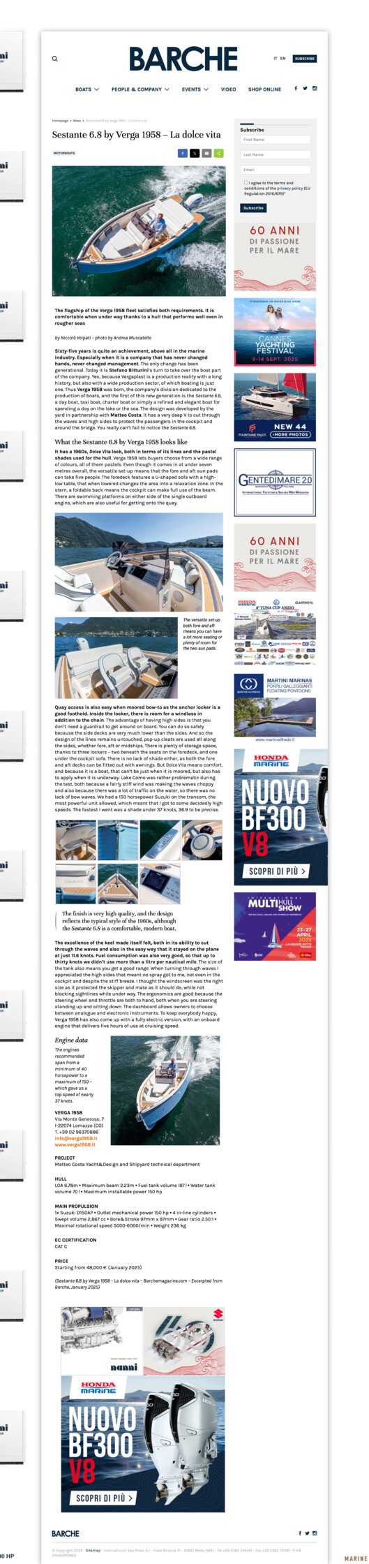 Sestante 6 8