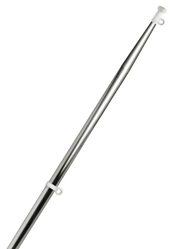 Asta in inox per bandiera a sezione conificata – h 40 cm, diam. 1,4 cm